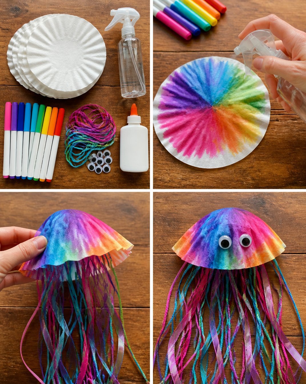 Coffee Filter Jellyfish