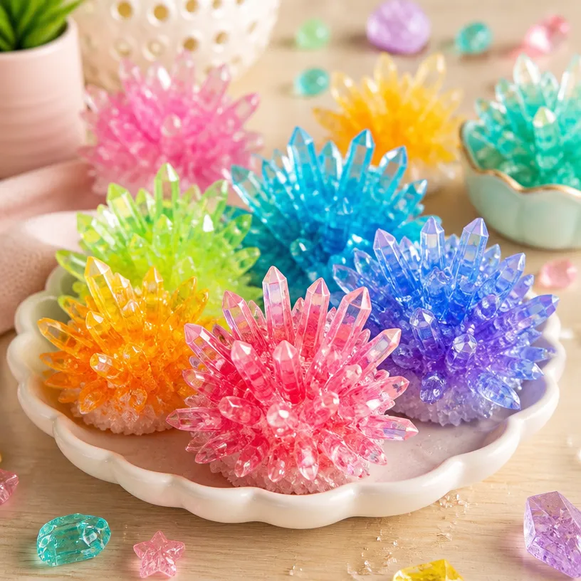 Colorful Crystal Sea Urchins: A Rainbow-Inspired Guide
