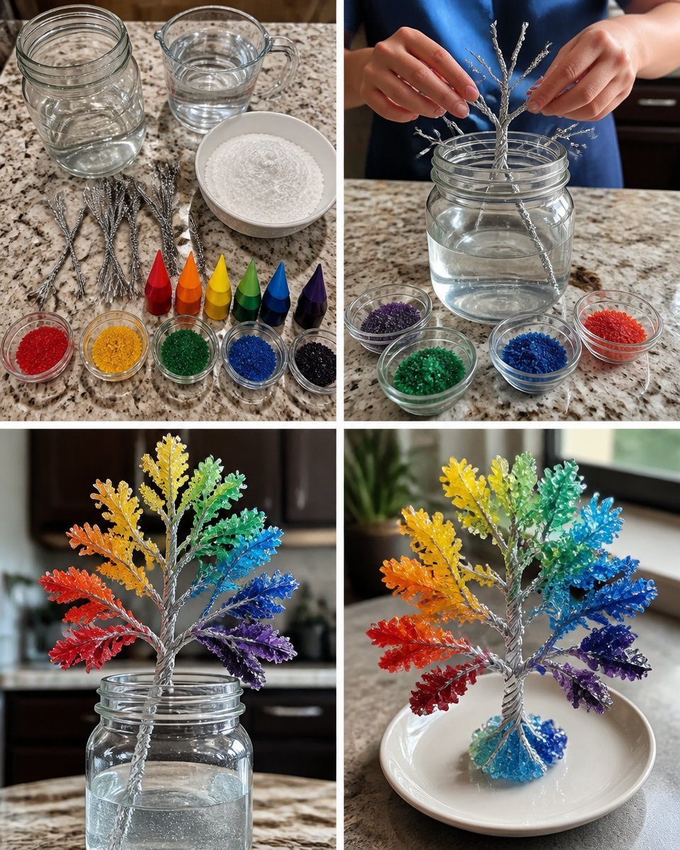 Crystal Rainbow Love Tree: Symbol of Harmony