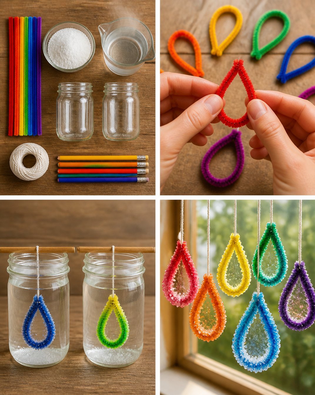 Crystal Rainbow Window Drops
