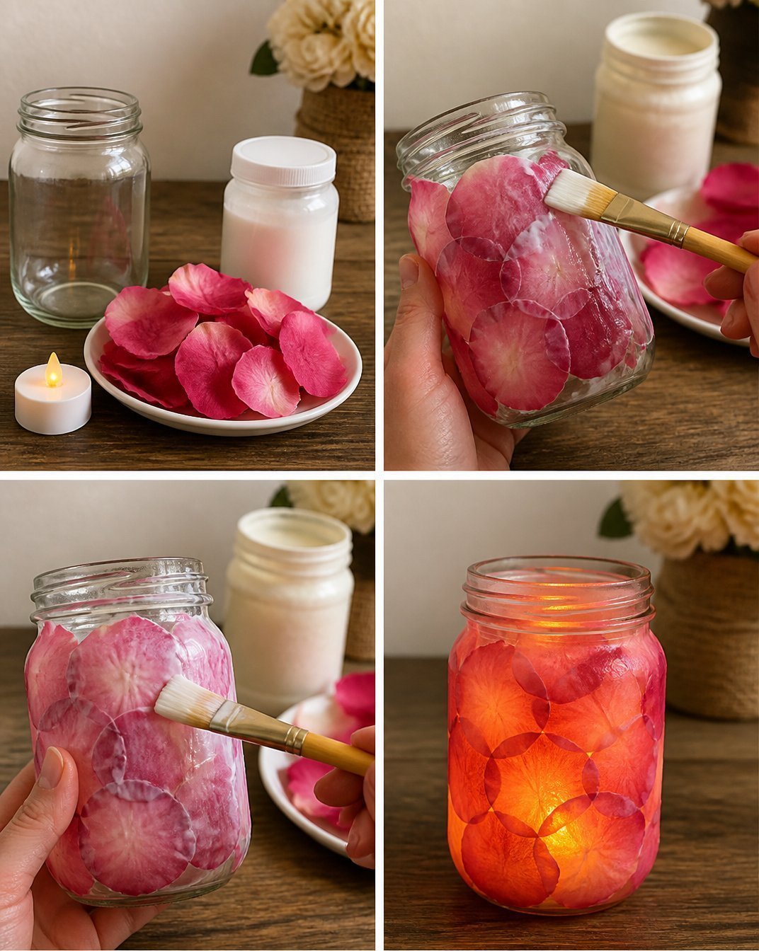 DIY Rose Petal Lantern Step-by-Step Guide
