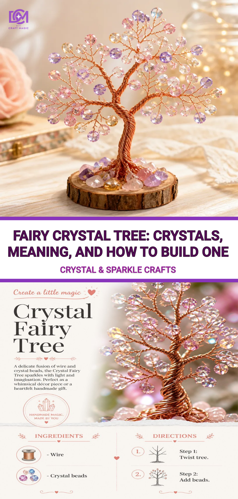 Fairy Crystal Tree: Crystals, Meaning, and How to Build One
