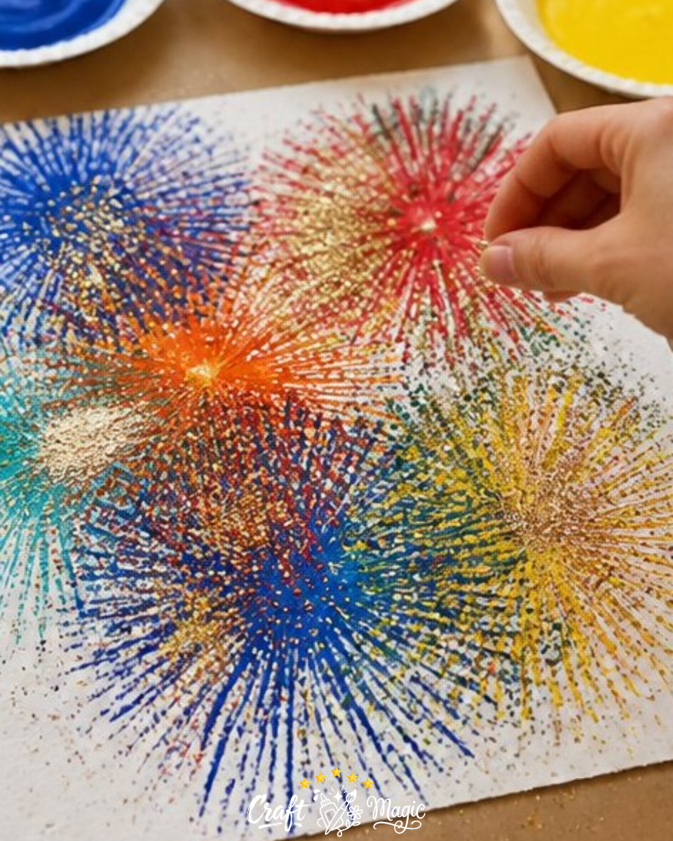 Fly Swatter Firework Prints