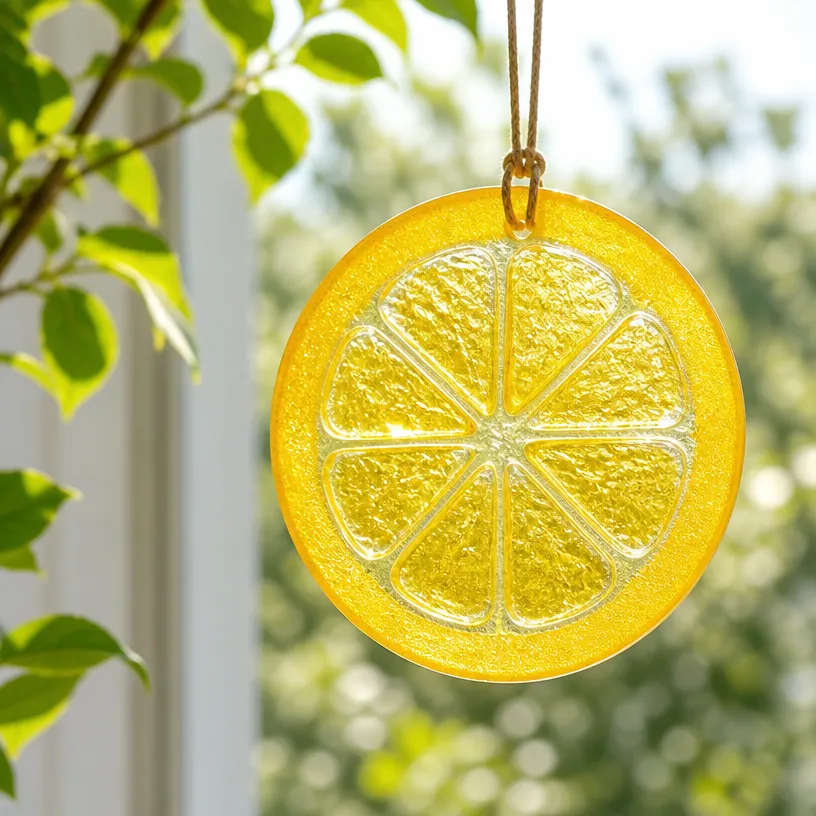 How to Make a Lemon Suncatcher