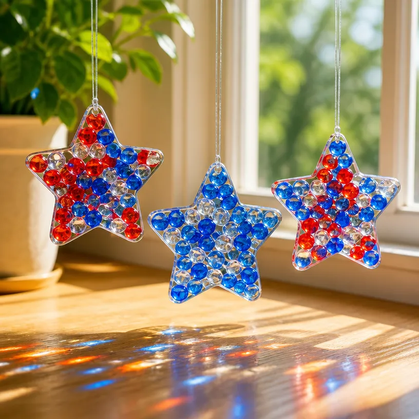 How to Make Suncatchers with Melted Beads: DIY Craft Tutorial