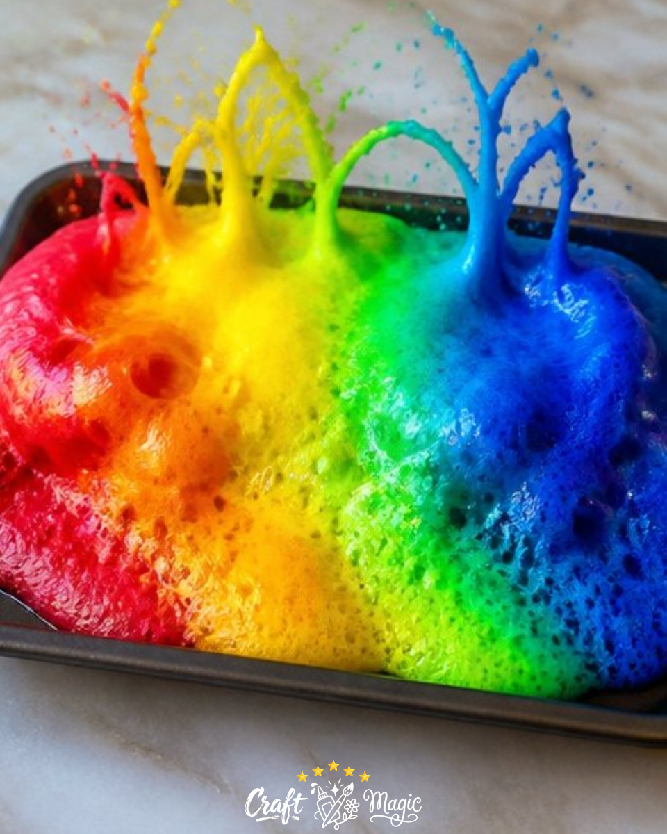 Rainbow Fizz Fireworks