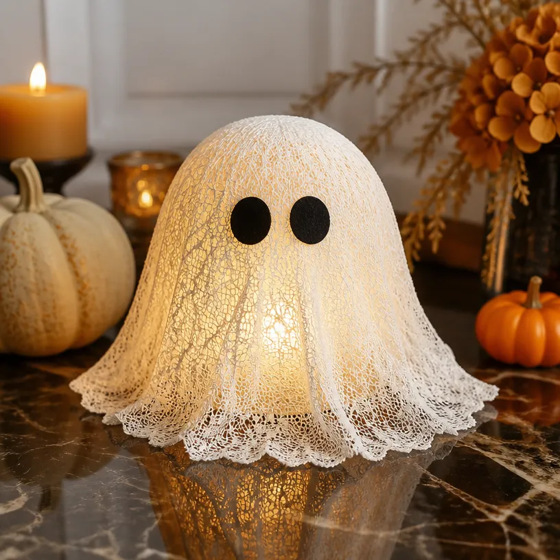 DIY Ghost Craft Ideas for Halloween Decor