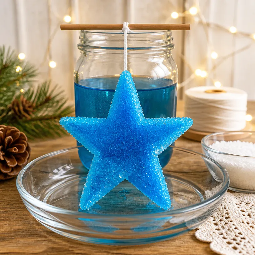 How to Grow Crystal Stars at Home: A DIY Crystal Tutorial