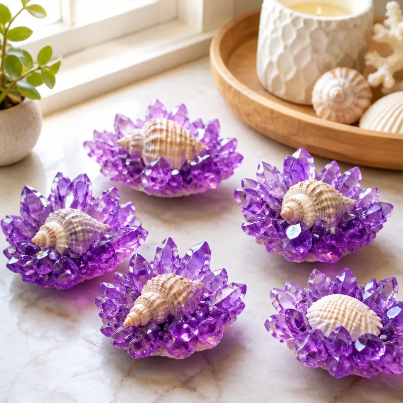 Growing Crystals on Seashells: A Quick DIY Guide