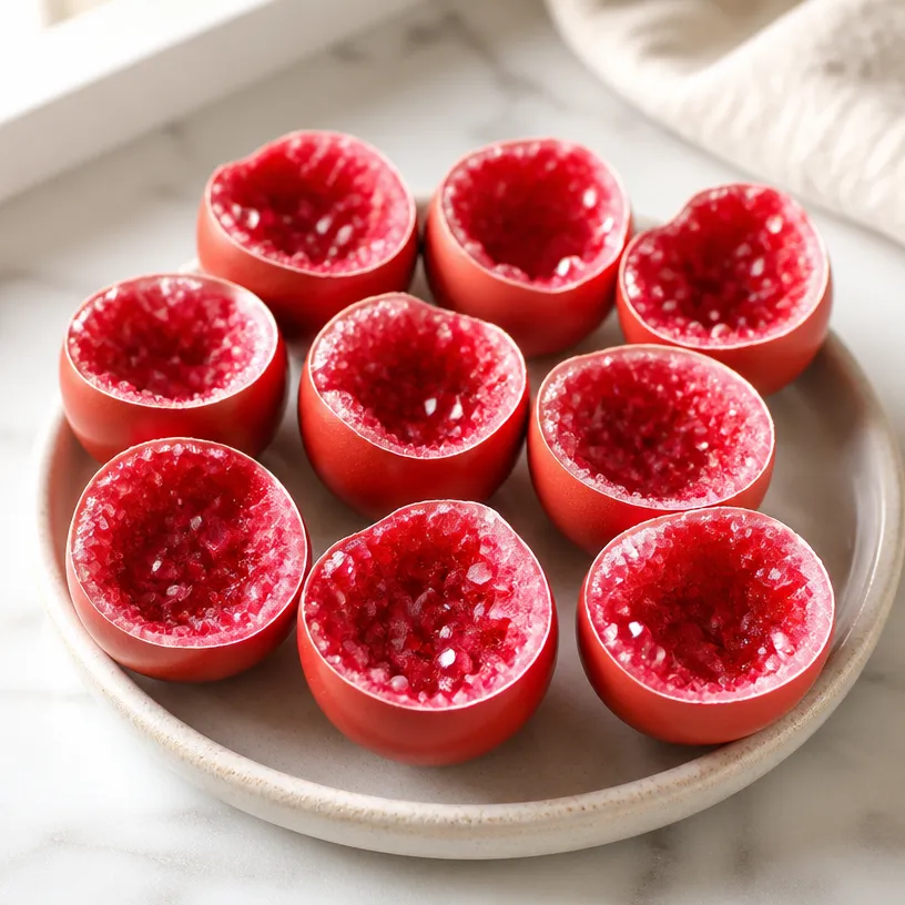 How to Grow Crystal Geodes in Red Eggshells