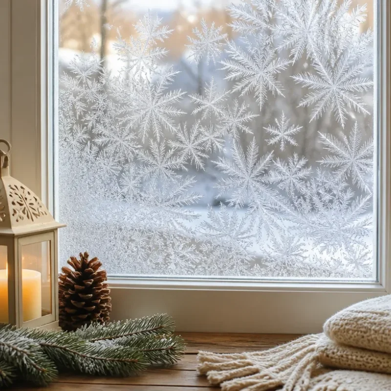 DIY window frost removal using beer and salt mixture