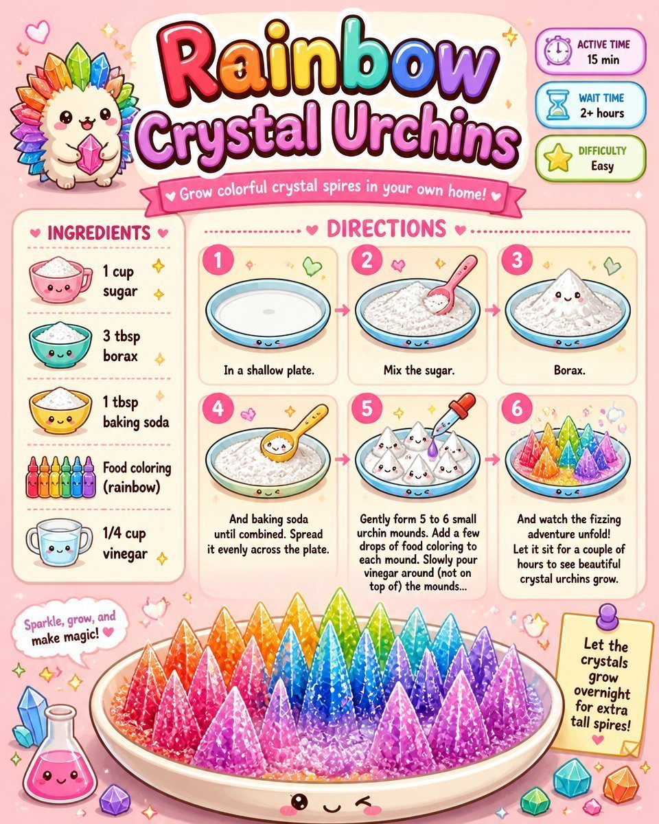 Rainbow-Colored Crystal Urchins for Aquariums